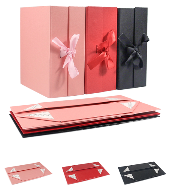 Small Luxury Customizable Gift Paper Boxes Baby Candles Folding Collapsible Design Rigid Magnetic Closure Recycled Matt Sponge