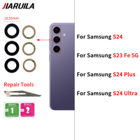 Lentille de caméra arrière en gros pour Samsung S20 S21 S22 S23 S24 S25 S25 Plus Ultra – Pièce de réparation durable pour la vitre arrière du téléphone