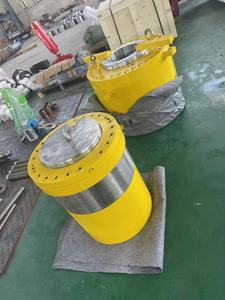 מותאם אישית גדול לחץ tonnage הידראולי גליל כפול משחק בוכנה הידראולי צילינדרים