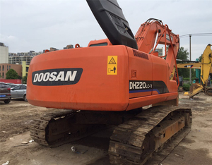 Excavatrice sur chenilles Doosan DH220-7 DH225-7 d'occasion de haute qualité de Corée avec moteur Daewoo et composants du noyau de la pompe à vendre - Product Image 4