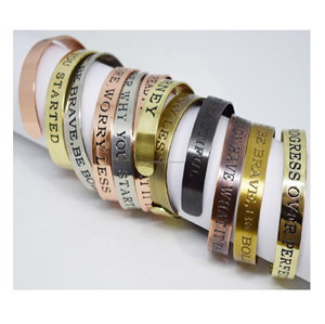 2026 August Metal Handcrafted Floral <b>Engraving</b> <b>Bangle</b> zodiac brass <b>bangle</b> Brass Jewelry Bracelet - Product Image 2