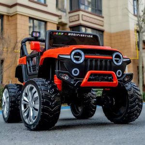 Meilleur prix, voiture électrique de luxe 12v à <span class=keywords><strong>2</strong></span> places, voiture tout-terrain pour enfants, grosse batterie, jouet pour bébé, voiture à pédales pour enfants - Product Image 1