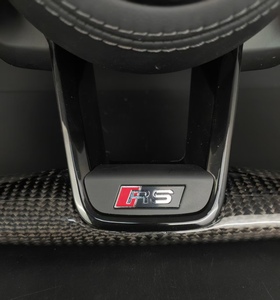 Volante Personalizado F1 Yoke de Fibra de Carbono Forjada y Cuero para Audi A3/A4/A5/A6/Q5/Q7/RS3-8 TT R8 - Product Image 2