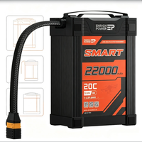 Baterai Drone Pintar 12S 14S 22Ah 25Ah 28Ah 30Ah 20C LiPo untuk UAV Pertanian  Baterai Drone Polimer Cerdas Lipo BMS