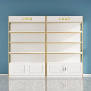 Custom Factory Supermarket Metal Wooden Multi-layer Display Cases Store Display Cases - Product Image 2