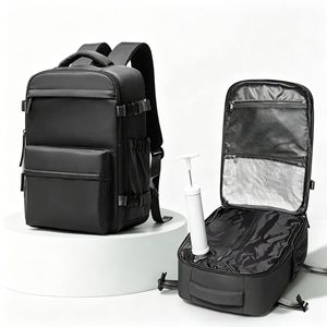 Nueva Mochila Ejecutiva de Gran Capacidad, Unisex, con Bolsa de Vacío Compresible, Almacenamiento Multicapa, Mochila para Portátil - Product Image 1