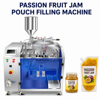 Stabiele kant-en-klare Doypack verpakkingsmachine voor passievruchtjam, gemengde tropische jam, pasta en vloeibare producten in kleine zakjes.