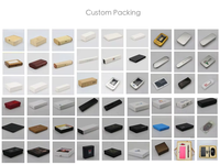 Memoria USB de Madera Beckon con Logotipo Personalizado Grabado, Pendrive de Madera para Kits de Bienvenida Universitarios y Material de Ferias Laborales