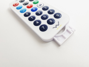 Mando a distancia IR NEC de dos teclas para purificador de aire, altavoz con luz LED - Product Image 2