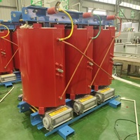 Transformateur de distribution d'énergie triphasé à sec haute tension H61 200 KVA avec bobine toroïdale et enroulement en cuivre