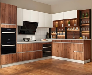 Armarios de cocina modulares de diseño personalizado Colección de armarios del fabricante - Product Image 3