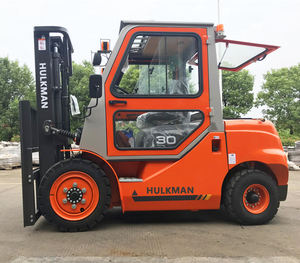 Hulkman 3ton חדש סולר מלגזה fd30 אוויר מרכך במפעל מחיר מלגזה עם מזגן למכירה - Product Image 2