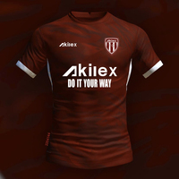 Maillots de Football Originaux Personnalisés Nouveau Design Haute Qualité Fournisseur Chinois Usine Qualité Supérieure