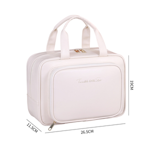 Tốt Nhất Mua Sắm Trực Tuyến Trang Web Phù Hợp Với Tất Cả Các Bạn Mỹ Phẩm Bàn Chải Bền PU Mạnh Mẽ Xử Lý Chuyên Nghiệp Cấp Lớn Trang Điểm Túi - Product Image 6