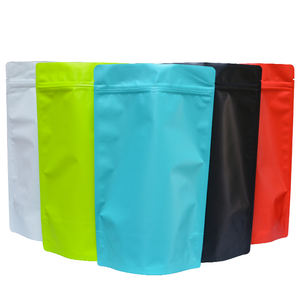 Nueva moda Impresión personalizada Grado alimenticio Reciclable Mate Ventana Stand-Up PE CPP Bolsas con cremallera Resellable Bajo MOQ 100PCs - Product Image 2