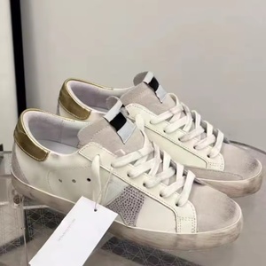 Chaussures de luxe de marque de créateur haut de gamme en cuir véritable et toile, style rétro éternel, avec étoile à cinq branches et amorti - Product Image 2