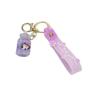 Promotion Custom Rubber Key Chains Soft PVC Keychain With Your Logo 2D/3D Silicone Rubber Keyring Soft Rubber Keychains