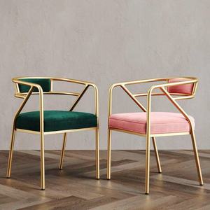 Chaise de salle à manger nordique de luxe contemporaine, design artistique exquis en matériau - Product Image 3