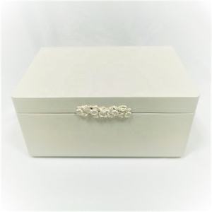 Boîte à musique de luxe personnalisée en forme de ballerine blanche pour femmes et filles, pour collection de bijoux - Product Image 2