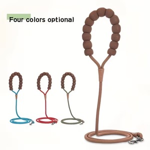 Correa para Perro No Retráctil <span class=keywords><strong>de</strong></span> Nailon y Silicona, Diseño Sólido y Moderno, para Paseos y Entrenamiento al Aire Libre, con Mango Cómodo para Perros Pequeños/Medianos - Product Image 5