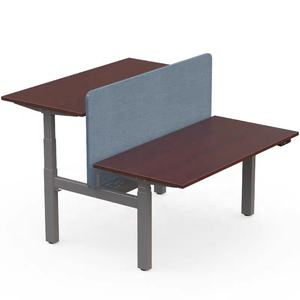 냉각 기술을 특징으로하는 현대적인 미니멀리스트 금속 사무실 책상 및 의자 스위트 - Product Image 3