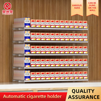 Étagère murale en acrylique pour cigarettes avec distributeur automatique de cigarettes pour les magasins de proximité