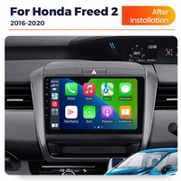 MEKEDE MS sans fil QLED 2K écran tactile lecteur audio système de navigation GPS 2 din pour Honda Freed 2 2016-2020 360 caméra de voiture