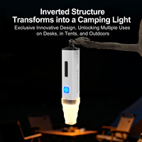 Gaciron /XIAOMAN / Lampe de vélo 5-en-1 avec câble de charge intégré, 1000 lumens, fonction de banque d'alimentation, étanche IPX6, lampe avant de vélo