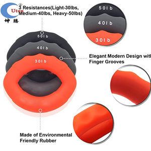 Élargisseur de canal de l'avant-bras, de la main et du poignet en silicone avec service de découpe pour l'entraînement musculaire - Product Image 2