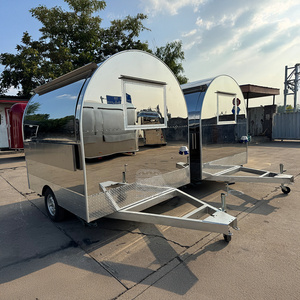 Remolque de Comida OEM de 20 pies para Café, Donuts, Helados y BBQ, Estilo Caravana, para Australia - Product Image 1