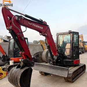 Mini-excavatrices Yanmar d'occasion Vio55-6B en vente, bon prix, excavatrices Kubota YANMAR de haute qualité - Product Image 2