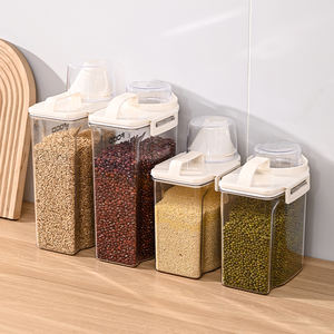 रसोई खाद्य भंडारण बॉक्स के साथ पोर्टेबल होम आयताकार प्लास्टिक भंडारण बॉक्स रसोई खाद्य भंडारण बॉक्स - Product Image 1