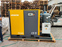 Compresseur d'air à vis refroidi par air haute pression 30 bar 40 bar avec surpresseur et réservoir d'air pour l'industrie du soufflage