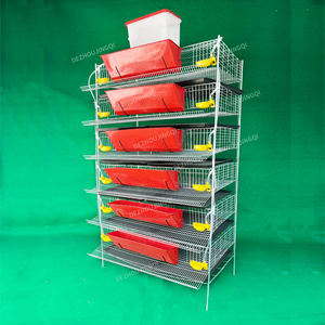 Yüksek kaliteli H tipi otomatik yetiştiriciliği kuş kafesi bıldırcın üreme kafesi - Product Image 5