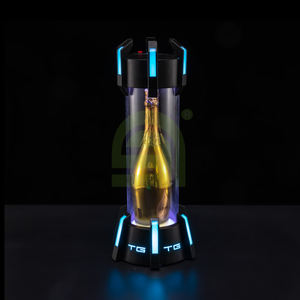 MingXin Barware LED bouteille glorifier forme rocheuse une bouteille présentateur - Product Image 1
