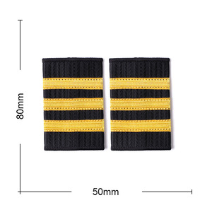 Shero Pilot Epaulette Charreteras y Hombreras Para Piloto Comercial Piloto Privado - Product Image 5