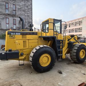 Chargeuse sur pneus d'occasion Komastu WA500-3 de grande qualité, d'origine, légèrement utilisée, équipement de chantier lourd, WA500-3 - Product Image 5