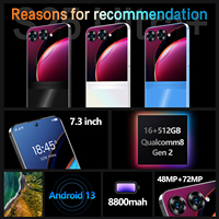 Meilleure Vente S25 Ultra 5G Smartphone Android 16+512Go Haute Qualité Débloqué Vente Directe Usine Appareil Photo Ultra Haute Définition