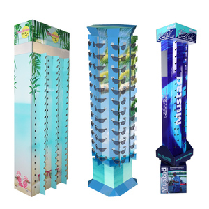 Hot bán có thể tái chế tông hộp truy cập với mẫu miễn phí Sunglass giấy hiển thị đứng - Product Image 5