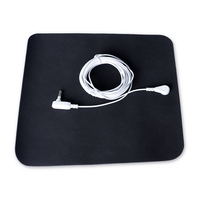 Thérapie de mise à la terre pour la protection contre les CEM et les surtensions électrostatiques, tapis de mise à la terre conducteur, tapis de clavier, tapis de souris, tapis de souris de mise à la terre ESD