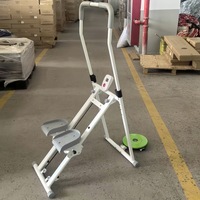 Machine d'escalade d'escalier cardio en acier pliable pour usage domestique - Équipement d'exercice pliable et peu encombrant