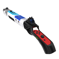 Pistol Game Kompatibel dengan Nintendo Switch/OLED Joy-Cons Grip Cocok untuk Game Tembak-menembak