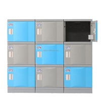 Casier d'étudiant en acier d'ABS pour le stockage de vêtements de gymnase d'utilisation d'école et de bureau pour le bâtiment de bureau en acier