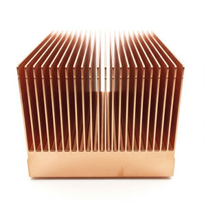 Bloc d'eau en cuivre personnalisé pour SSD M.2, refroidi et tête de refroidissement 40 x 40, plaque de refroidissement CPU, ports latéraux, grand dissipateur thermique, pièces usinées CNC - Product Image 1