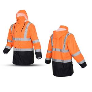 Chaqueta de Seguridad de Alta Visibilidad, Chaqueta Reflectante para Construcción, Trabajos en Carreteras y Uso Industrial - Product Image 6