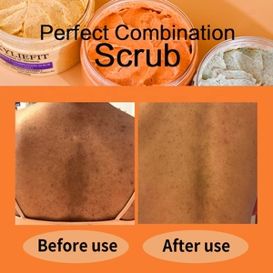 Private Label Vitamine C Beauté Points Noirs Boutons Acné Hyperpigmentation Soin de la <span class=keywords><strong>Peau</strong></span> Correct Blanchiment du Visage <span class=keywords><strong>Gommage</strong></span> du Corps - Product Image 5