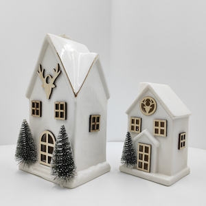 Venta caliente Europa Retro <span class=keywords><strong>Casa</strong></span> Forma Light Up Adornos Hollow Out para la decoración del <span class=keywords><strong>hogar</strong></span> - Product Image 5