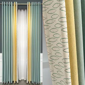 Deals Cortinas Fashion Luxury Curtains Heavy Weight String Curtains