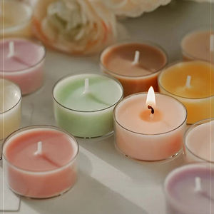 Velas Aromáticas Decorativas para el Hogar al por Mayor, Velas de Té Aromáticas Románticas sin Humo, Velas Pequeñas de Cera de Soja con Aroma - Product Image 5