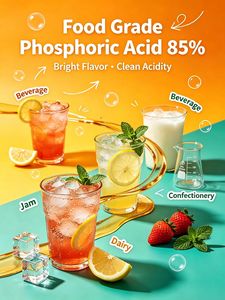 Ácido Fosfórico de Grado Alimenticio 85% <span class=keywords><strong>E338</strong></span>, Acidulante Alimentario - Product Image 5